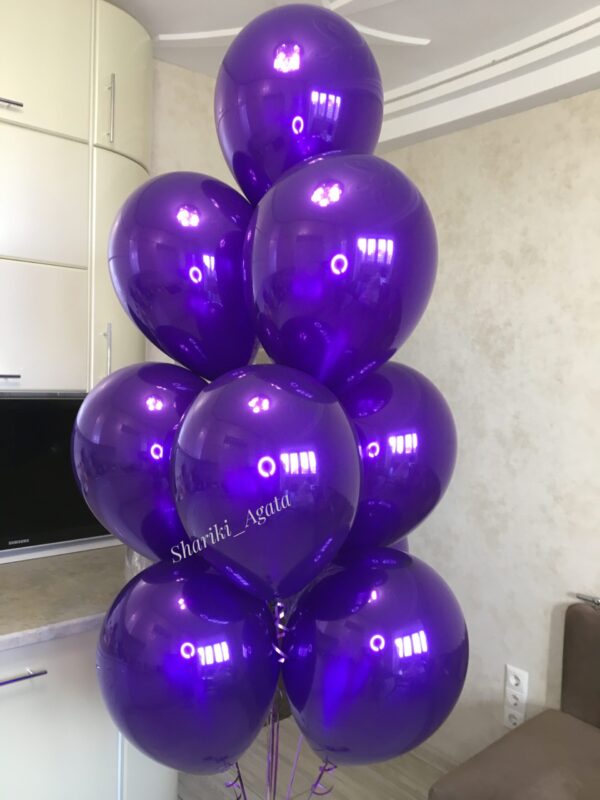двойной фиолетовый шар