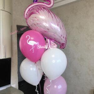 воздушные шары с фламинго