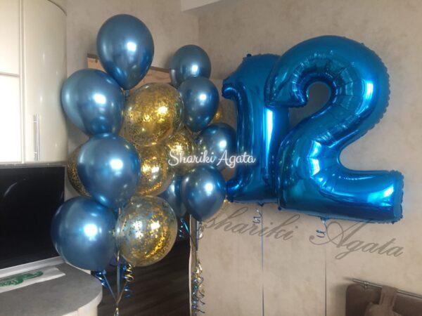 шары на день рождения 33