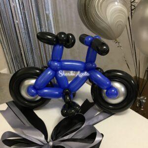 синий велосипед 3