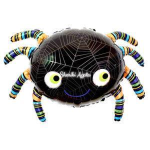 фольгированный шар фигура паук,черный 89 см.