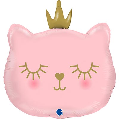 шар фигура Голова кошки в короне
