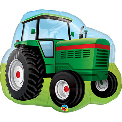 трактор зеленый 86 см.