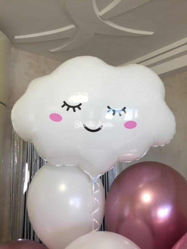 облако с розовыми щечками